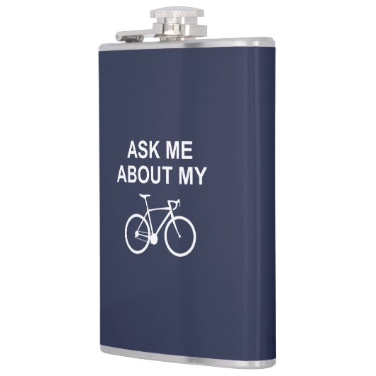 Frag mir über mein Bike Flachmann (Links)