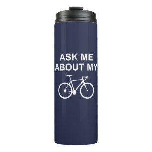 Frag mir über mein Bike Thermosbecher