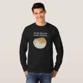 Frag mir über mein Furry Potato Niedlich Chubby Ha T-Shirt (Vorne ganz)