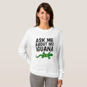 FRAG MIR ÜBER MEINE IGUANA-T - Shirt (Vorne ganz)