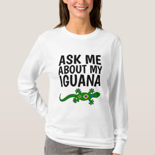 FRAG MIR ÜBER MEINE IGUANA-T - Shirt