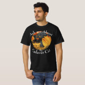 Frag mir über meine Katze T-Shirt (Vorne ganz)