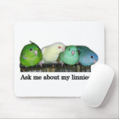 Frag mir über meine Linnien Mousepad (Mit Mouse)