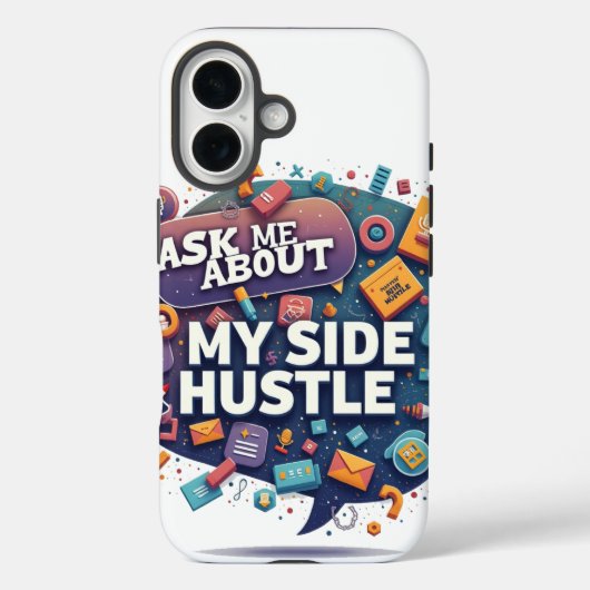 Frag mir über meine Seitenstrasse Case-Mate iPhone Hülle (Rückseite)