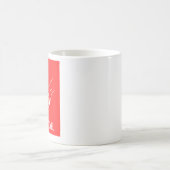 Frag mir über meine Trowel-Tasse Kaffeetasse (Mittel)