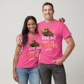 Frag mir über meinen Gecko T-Shirt (Unisex)