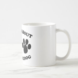 Frag mir über meinen Großhund Kaffeetasse