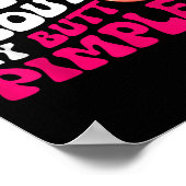 Frag mir über meinen Hintern Pimples Embarrin unge Poster (Ecke)