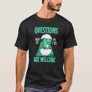 Frag mir über meinen Trex T-Shirt