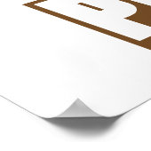 Frag mir über Psychologie Poster (Ecke)