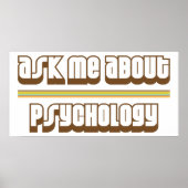Frag mir über Psychologie Poster (Vorne)