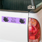 Frag mir über Reiki Rose Autoaufkleber (Auf Lkw)