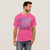 Frag mir über Taucher T-Shirt (Vorne ganz)
