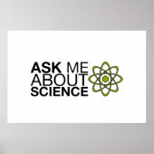 Frag mir über Wissenschaft Poster (Vorne)