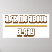 Frag mir über X-Ray Poster (Vorne)