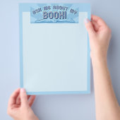 Frag mir von meinem Buch. Flyer (Hand)