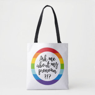 Frag mir von meinem Pronoun? Tasche