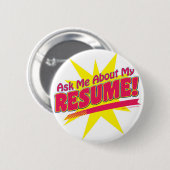 Frag mir von meinem Resume! Button (Vorne & Hinten)