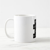 Frag mir von meinem Schweigen Kaffeetasse (Links)
