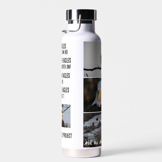 Frag mir von meinen Adlern! Trinkflasche (Rechts)