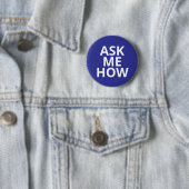 Frag mir, wie Blue Business Button (Beispiel)