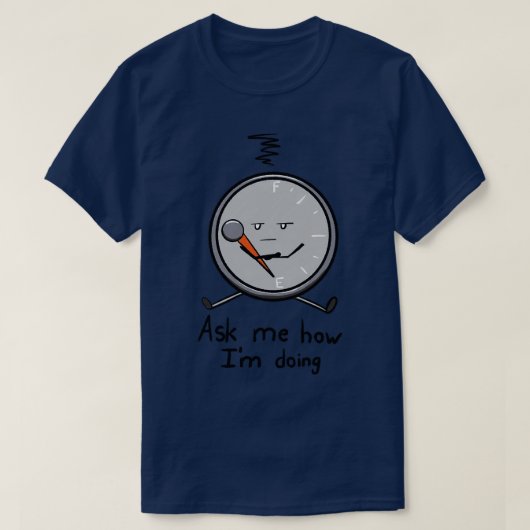 Frag mir, wie ich das mache T-Shirt (Design vorne)