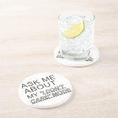 Frag mir, wie ich mich nicht kümmere untersetzer (Seite)