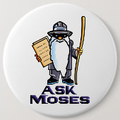 Frag Moses Button (Vorderseite)