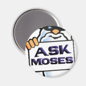 Frag Moses Magnet (Vorderseite/Rückseite)
