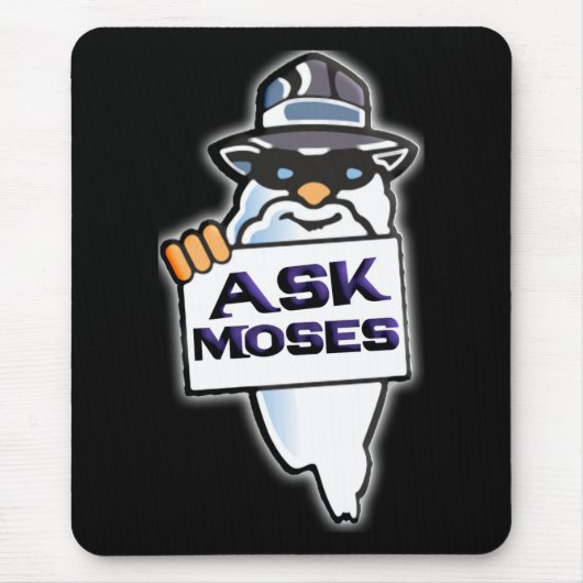 Frag Moses Mousepad (Vorne)