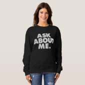 frag nach mir sweatshirt (Vorne ganz)