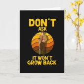 Frag nicht, dass es Leg-Amputationen wachsen lässt Karte (Gelbe Blume)