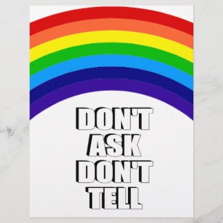 Frag nicht, es nicht zu sagen