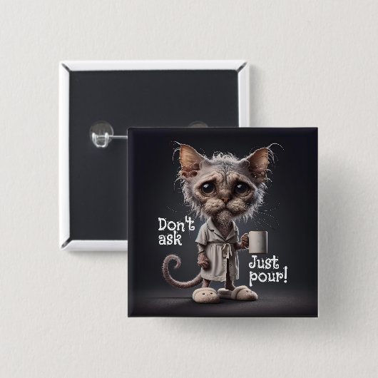 Frag nicht, gib nur! button (Vorne & Hinten)