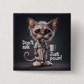 Frag nicht, gib nur! button (Vorderseite)