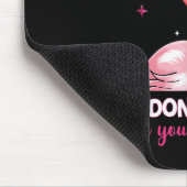 Frag nicht, warum ich verrückt bin - warum du so b mousepad (Ecke)