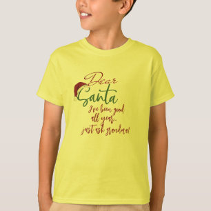 Frag Oma Santa Shirt - Funny Christmas T-Shirt!