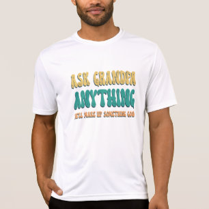 Frag Opa alles Lustige Opa Sprüche T-Shirt
