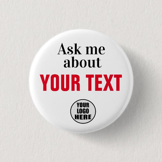 Frag über die Schaltfläche "Benutzerdefiniert" Button (Vorderseite)