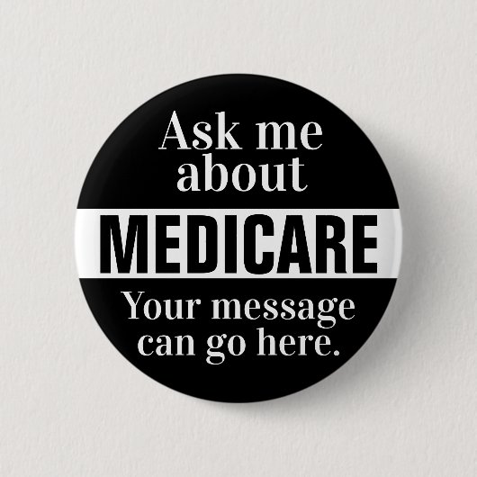 Frag über Medicare Button (Vorderseite)