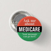 Frag über Medicare Button (Vorne & Hinten)