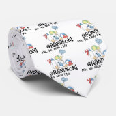 Frag über meine Grandson Tshirts und Geschenke Krawatte (Gerollt)