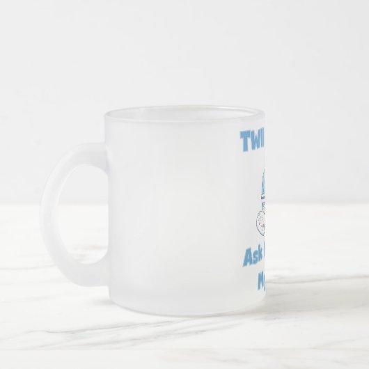 Frag über meine Zwillingsschwänze und Geschenke Mattglastasse (Links)