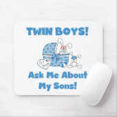 Frag über meine Zwillingsschwänze und Geschenke Mousepad (Mit Mouse)