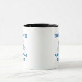 Frag über meine Zwillingsschwänze und Geschenke Tasse (Zentrum)