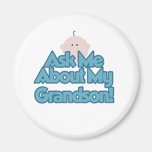 Frag über meinen Großvater Magnet (Vorne)