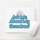 Frag über meinen Großvater Mousepad (Mit Mouse)