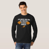 Frag über unsere kostenlose Blinker Fluid Changes T-Shirt (Vorne ganz)