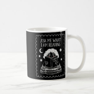 Frag, was der lesende Bücherliebhaber-Bibliothekar Kaffeetasse