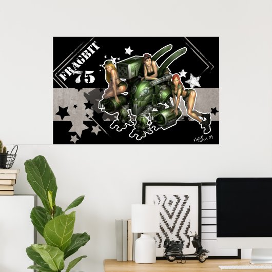 Fragbit-75 Poster (Heimbüro)